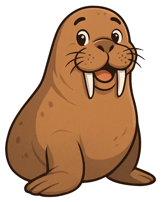 Piiretty Mursu hymyilee iloisena.